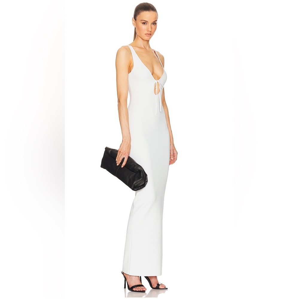 White Knit Dress
